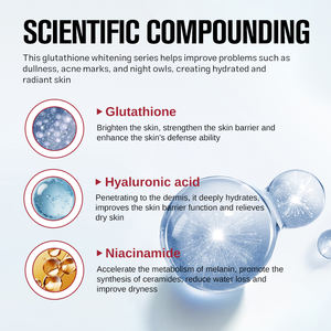 Kit de Regalo al por Mayor de Glutatión para el Cuidado de la Piel, Blanqueamiento y Luminosidad, Desvanece Manchas Oscuras, Unifica el Tono de la Piel, Productos de Belleza - Product Image 6