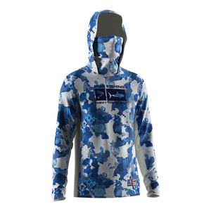 Offre Spéciale – Chemises de Pêche Camouflage Écologiques Légères et à Séchage Rapide pour Hommes – Modèle à Capuche « Bouche de Poisson » - Product Image 3