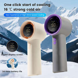 Ventilateur portable à piles ultra-puissant de 4000 mAh, portable pour un refroidissement personnel rapide, portable pour les voyages, le camping, la salle de sport, l'extérieur - Product Image 3