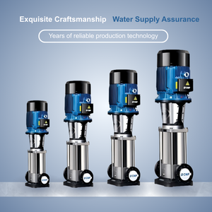 Bomba Centrífuga de Acero Inoxidable 304 de Alta Presión, Multietapa Vertical, de Velocidad Variable, Totalmente Automática, para <span class=keywords><strong>CDM</strong></span>/CDMF 42 - Product Image 6