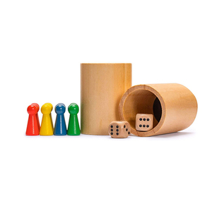 Juego de Mesa <span class=keywords><strong>Ludo</strong></span> y Go de Madera Hecho a Mano en India, Tamaño Personalizable para Niños y Adultos - Product Image 6