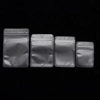 Pochettes en plastique personnalisées DareGlobal haute transparence, légères, avec logo, simple ou double couche, anti-poussière, pour emballage de détail