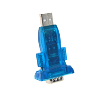 Convertidor de adaptador USB A 2,0 A RS232, Serial DB9, macho A macho, A RS232