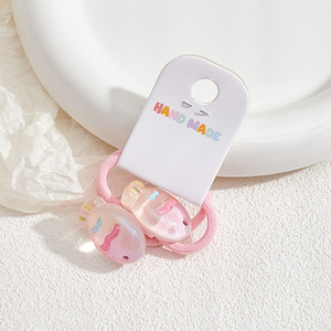 Coleteros de Plástico Transparente con Diseño de Mariposas Arcoíris, Dulces y Lindos, para Niñas, Primavera-Verano - Product Image 5