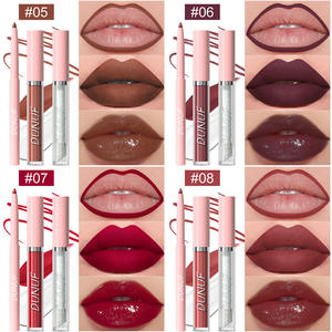 3 In 1 <b>Lip</b> Makeup Kit Lipliner Lipstick <b>Gloss</b> <b>Set</b> Smooth Waterproof <b>Lip</b> Liner Moisturizing Shimmer <b>Lip</b> Oil - Product Image 2