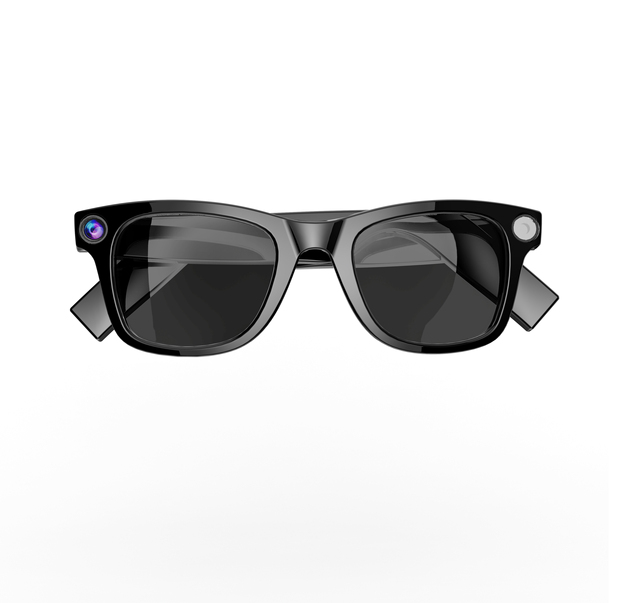E02 Fashion Smart Sunglasses with 4K Camera Take Pictures Video 390mah ChatGPT Bt Phone Calls Music Smart AI Glasses