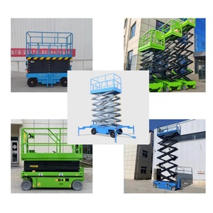 Nueva Plataforma Elevadora Eléctrica para Trabajo Aéreo, Construcción de Acero con Eslinga de Cable Metálico, Marca Hofujng, 1000 kg - Product Image 4