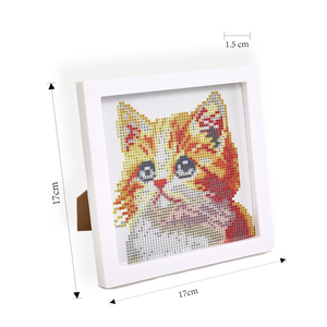 Paquete de 12 Kits de <span class=keywords><strong>Pintura</strong></span> de Diamantes con Marco, Mini Pinturas de Diamantes Cuadradas para Niños, Adultos y Principiantes - Product Image 2