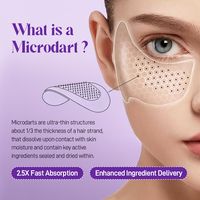 Masque Coréen Anti-Âge pour les Yeux au Bakuchiol, Peptides et Rétinol, avec Micro-Aiguilles – Effet Lifting, Raffermissant, Anti-Rides – Fabricant de Patchs Contour des Yeux