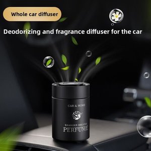 Penyegar Udara Mobil Mewah Dekorasi Kaca Aroma Tahan Lama Penghilang Bau Parfum Padat untuk Jok Mobil - Product Image 4