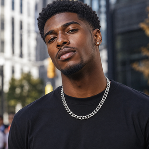 <span class=keywords><strong>Collana</strong></span> a Catena Cubana per <span class=keywords><strong>Uomo</strong></span>, Catena in Acciaio Inossidabile Color Oro, Nero o Argento, Gioielli alla Moda 3/5/7/9/11mm - Product Image 3