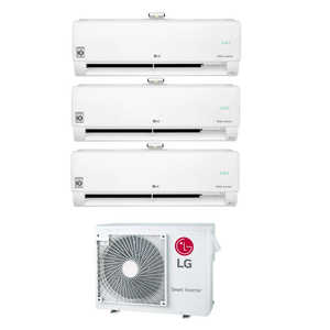 Climatizzatore Condizionatore Lg Trial Split Inverter série Atmosfera 9 + 12 + 12 avec MU3R21 R-32 Wi-Fi Integrato 9000 + 12000 + 12000 - Product Image 1