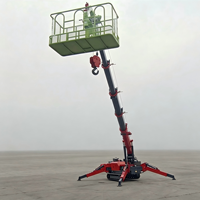 Grue araignée électrique 10T sur mesure, directement de l'usine, faible bruit, zéro émission, mini-grue de levage pour espaces intérieurs étroits