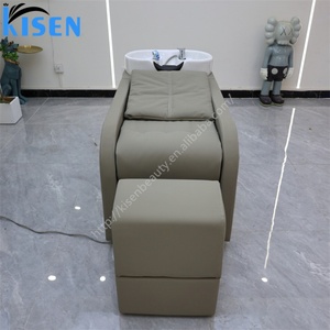Kisen Back Wash Shampoo Chair Back Wash Unit Hair Wash Equipment Salon Spa <b>Led</b> Light Style for Barbershop Hotel - Product Image 3