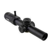 Pour Marcool 1.2-6x24 premier plan focal LPVO portée de chasse compacte 2x grossissement optique 30mm rouge vert éclairage aluminium