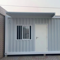 Maison conteneur préfabriquée modulaire à assemblage rapide pour le repos et le bureau des travailleurs sur les chantiers ferroviaires