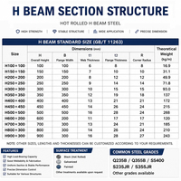 Offre Spéciale Fabricant Poteaux de clôture en acier galvanisé en forme de H 4340, type bielle