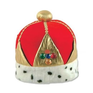 Carnevale peluche buffo cappello imperiale <span class=keywords><strong>della</strong></span> corona del re <span class=keywords><strong>della</strong></span> <span class=keywords><strong>regina</strong></span> con MH-1334 di diamanti gioiello - Product Image 3