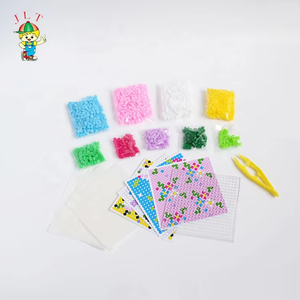 Hama perler ลูกปัดของเล่นเพื่อการศึกษาของเด็กที่รองแก้วพร้อมอุปกรณ์เสริมทำจาก EVA ดีไซน์ใหม่ - Product Image 6