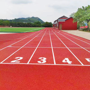 INOLP IAAF Aprobado 12mm Suelo deportivo elástico Permeable al aire y resistente a los rayos UV Pista de entrenamiento atlético profesional para correr - Product Image 1