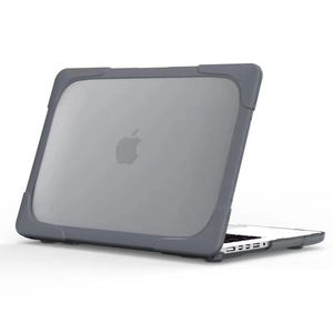 <span class=keywords><strong>Housse</strong></span> de protection rigide à double couche et antichoc <span class=keywords><strong>pour</strong></span> ordinateur portable de <span class=keywords><strong>16</strong></span> <span class=keywords><strong>pouces</strong></span> <span class=keywords><strong>pour</strong></span> <span class=keywords><strong>MacBook</strong></span> <span class=keywords><strong>Pro</strong></span> M1 PC Material Protector Case Stand Computer Usage - Product Image 2