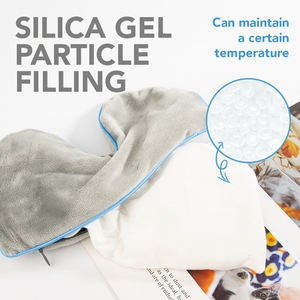 <span class=keywords><strong>Masque</strong></span> pour les yeux en gel de silicone chauffé au micro-ondes, nouvelle conception, soulagement de la fatigue <span class=keywords><strong>oculaire</strong></span>, doux, thermique, relaxant, pour dormir - Product Image 5