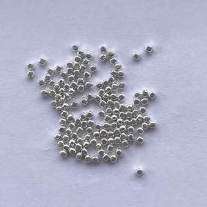 Perles carrées lisses faites à la main en argent sterling 925 de 2x3mm, plaquées or 18 carats, avec grandes ouvertures pour la création de bijoux DIY - Product Image 2