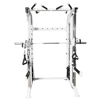 Équipement de gymnastique multifonctionnel commercial Power Rack Training Squat Rack Smith Machine