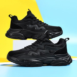 Zapatillas Deportivas Casuales de Hombre, de Caña Alta, con Parte Superior de Microfibra, Suela de Goma PU, Impermeables y Transpirables para Caminar en Verano - Product Image 2