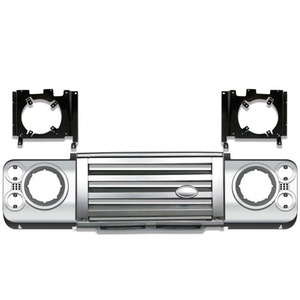 Parrilla Delantera Central para Automóvil, Estilo Edición Adventure, para <span class=keywords><strong>Land</strong></span> <span class=keywords><strong>Rover</strong></span> <span class=keywords><strong>Defender</strong></span> 90 <span class=keywords><strong>110</strong></span>, para F150 - Product Image 1