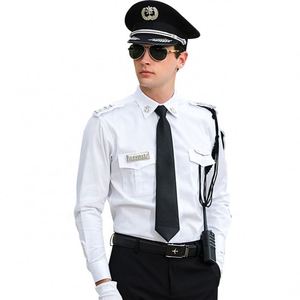 Chemise à manches longues pour hommes en gros – Uniforme de sécurité, design et couleur personnalisables pour agents de sécurité - Product Image 4