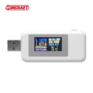 Dispositivo de Memoria USB, Probador de Voltaje y Capacidad Digital Multifuncional, Material ABS - Product Image 1
