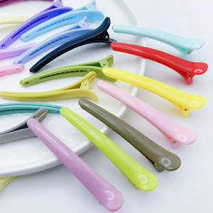 Pinzas laterales para el <span class=keywords><strong>cabello</strong></span> de niña de 7,5 cm, pasador de plástico, pinzas de pico de pato, horquillas para niños, accesorio para el tocado - Product Image 1