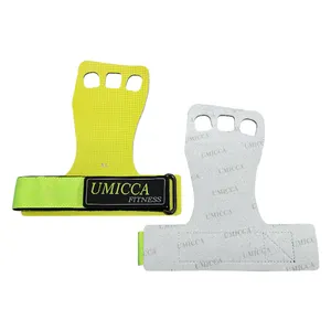 Umicca High Quality 3 Holes Weightlifting Pull Up Gym Exercise Palm Protector Sports Palm Protector Support Pad