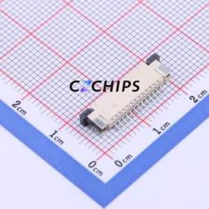 FC10-S13DCU-00 FFC/FPC Connector SMD,P=1mm,Horizontal Mount Connector Drawer Type Top Contact 13P 1mm - Product Image 2