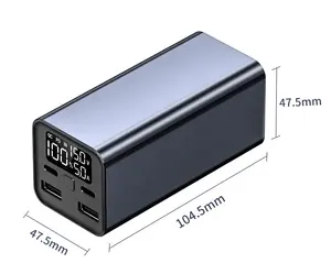 便携式PD 65w电源组笔记本电脑电源组20000毫安时50000毫安时60000毫安时电源组