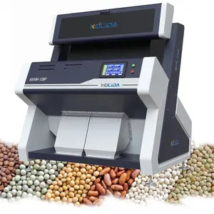 Máquina de classificação de cores para processamento de produtos de feijão, grãos de plástico, soja, café, amendoim, verde, classificador de cores