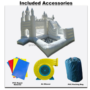 Commercial Outdoor Inflatable <strong>White</strong> Jumping Bouncy Castle Slide Combo Inflatable Wedding Bouncing <strong>Houses</strong> With Pool <strong>Bounce</strong> <strong>House</strong> - Product Image 5