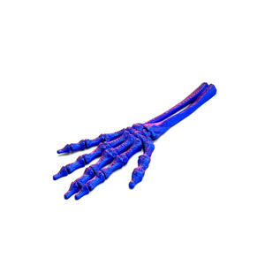 Décoration de Halloween : Main de squelette crâne, accessoires de décoration d'Halloween effrayants, jouet main fantôme en plastique imprimé en 3D - Product Image 6