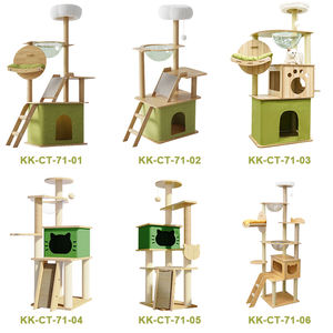 थोक उच्च गुणवत्ता चढ़ाई बिल्ली पेड़ फैशन डिजाइन खरोंच टॉवर बड़ी बिल्लियों के लिए बिल्ली के पेड़ - Product Image 3