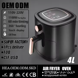 Vente chaude Dm-AF11 Air Fryer 4L Nouvelle Machine De Cuisson Manuel/Électricité Source D'énergie Noir Blanc Four Cuisinière Prix Attrayant - Product Image 6