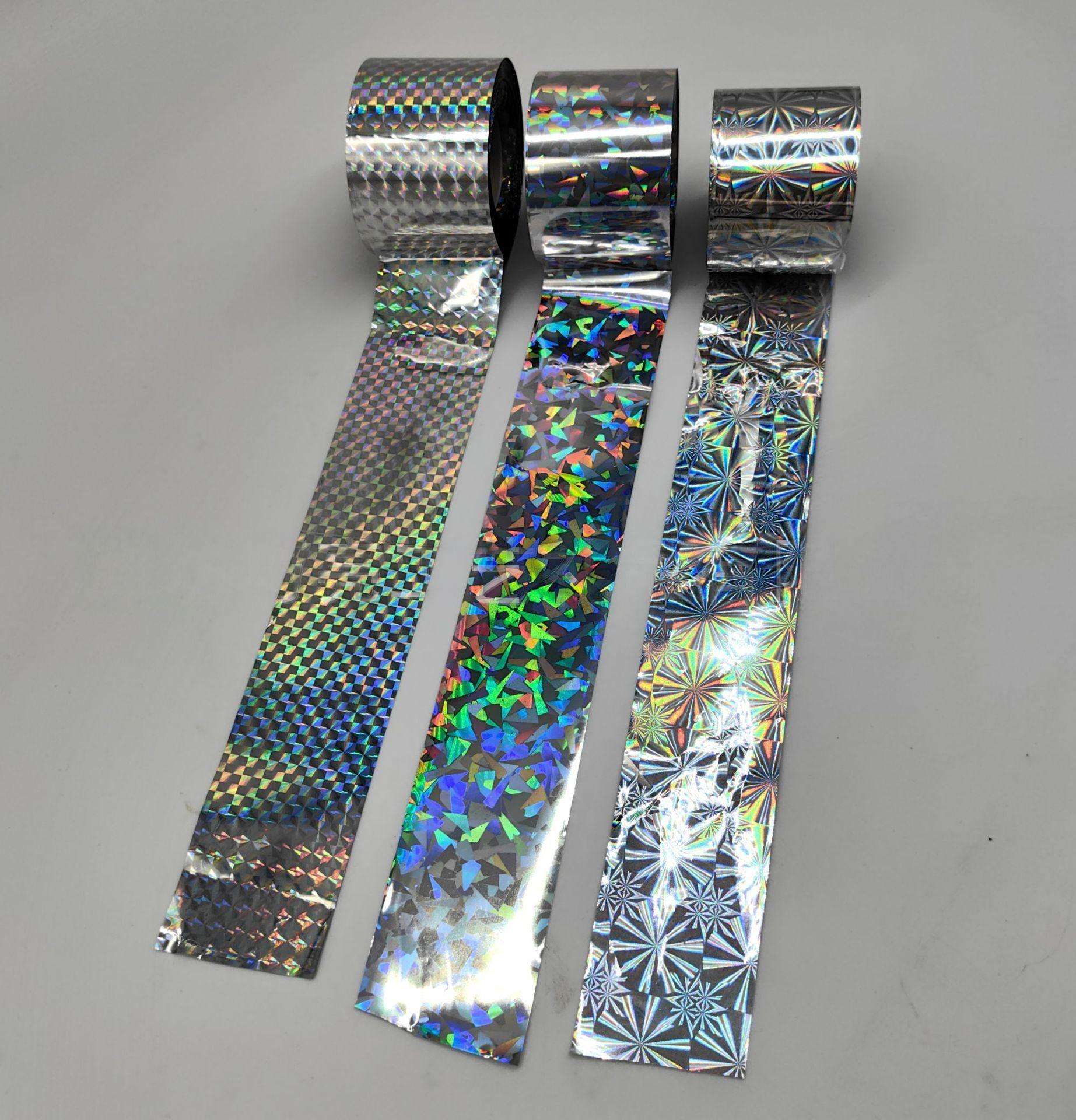 Fragments floraux en verre de 2,4 cm * 80 m