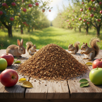 Pectine de marc de pomme de qualité alimentaire avec une odeur sucrée pour attirer les animaux