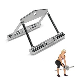 Accesorio de Cable para Tríceps, Barra de Presión en Forma de <span class=keywords><strong>V</strong></span>, Accesorios de Levantamiento de Pesas, Agarraderas para Ejercicios de Tracción para Gimnasio en Casa - Product Image 1