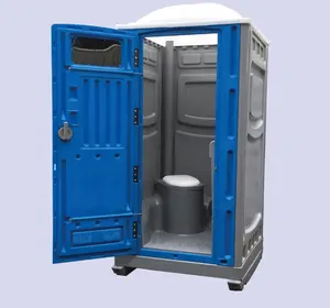 HDPE豪华塑料无处不在外屋预制建筑准备使用公共区域移动厕所