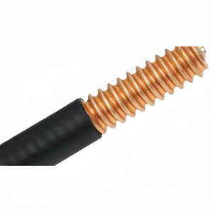 Kabel pemberi makan koaksial <span class=keywords><strong>Rf</strong></span> Super fleksibel 1/2 Ultra 50ohm redaman rendah jangkauan frekuensi lebar dengan jaket PE hitam - Product Image 3