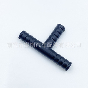 Conector en T de plástico Shuangxuan para manguera de lavado de coches, accesorio de boquilla de agua de igual diámetro - Product Image 1