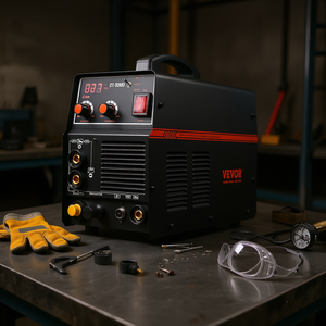 Soudeuse TIG MMA 3-en-1 Vevor, découpeur plasma 200A 220V monophasé pour acier doux et acier inoxydable, commande manuelle - Product Image 2