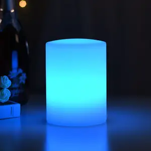 Color-changing Cute Light Personalized Lovely Silicone Dinosaur Table Night Lamp Bedroom Bedside Sleeping Baby Light