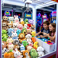 Peluches 8 pouces, animaux en peluche doux, mini jouets en peluche mignons pour machines à griffes, cadeaux de fête de mariage, vente en gros